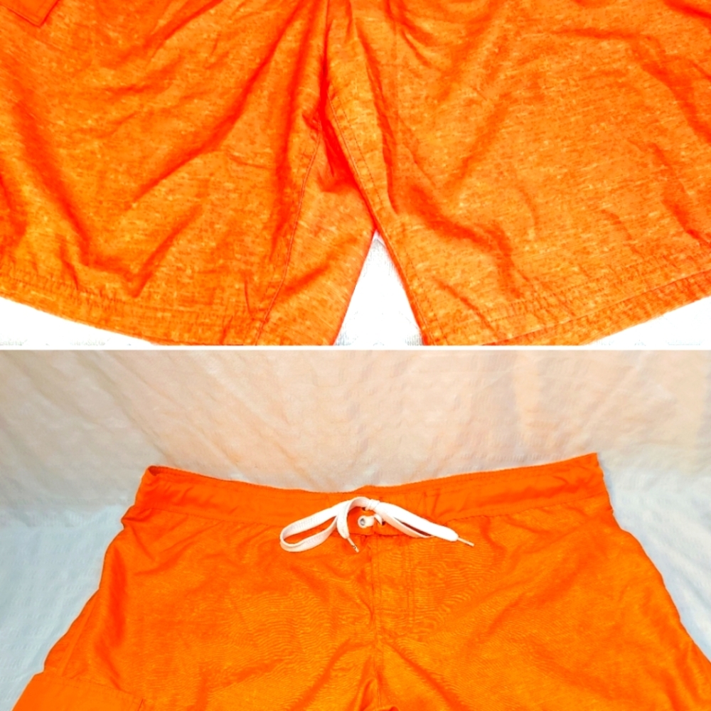 Mens orange Op brand swim trunk board shorts 2XL